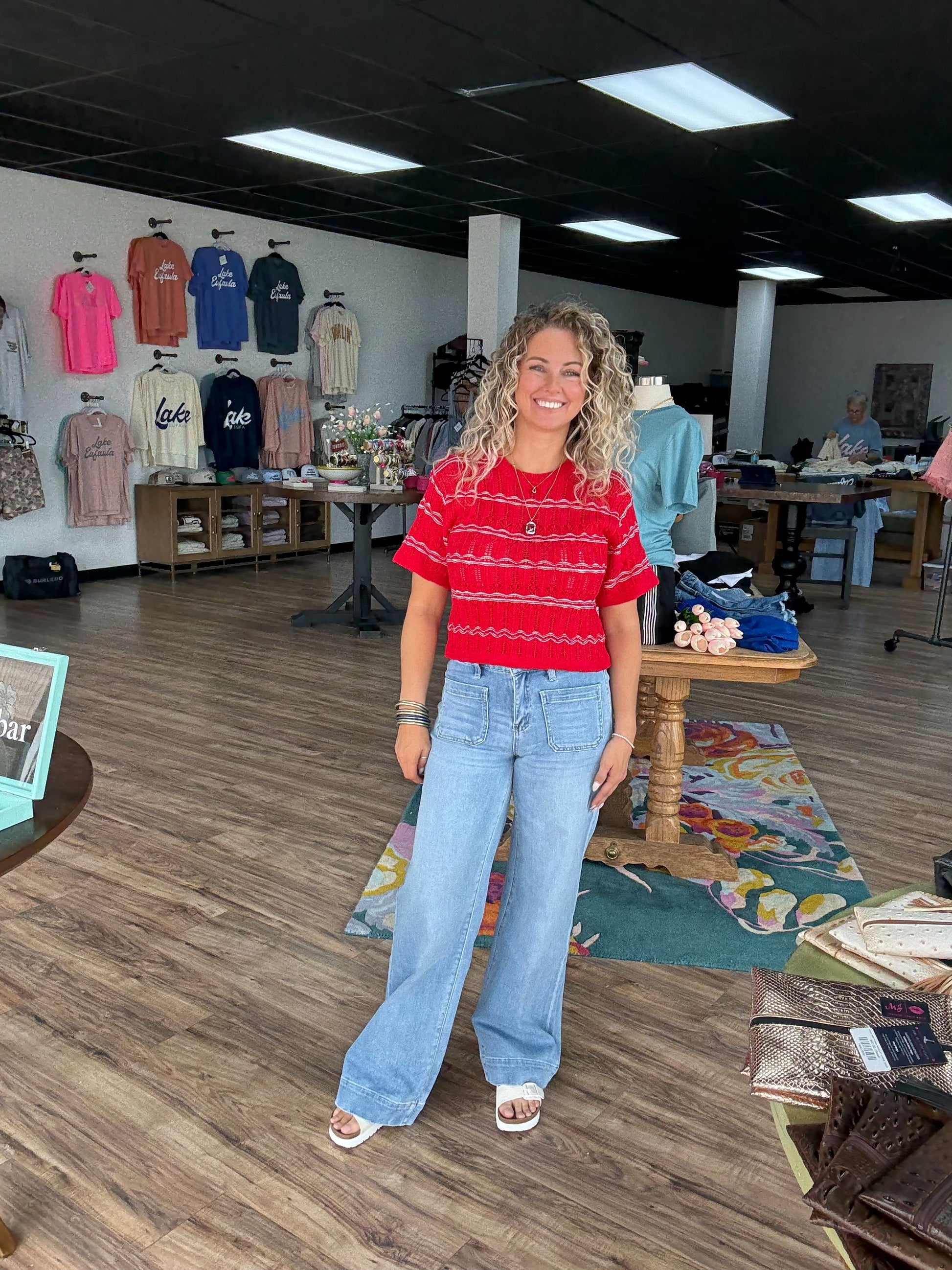 Light Wash Front Pocket Jean