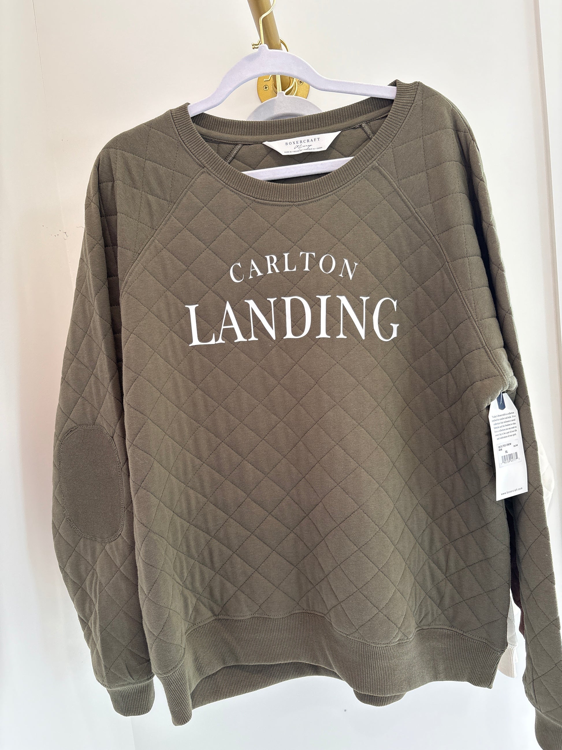 Quilted Pullover Carlton Landing