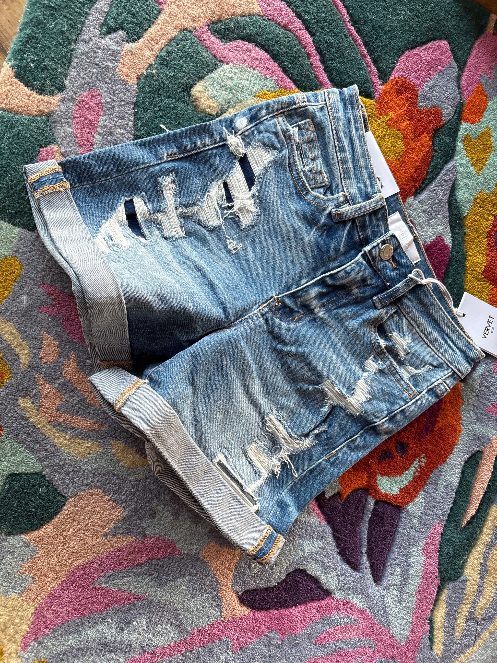 Roxy Rolled Jean Short