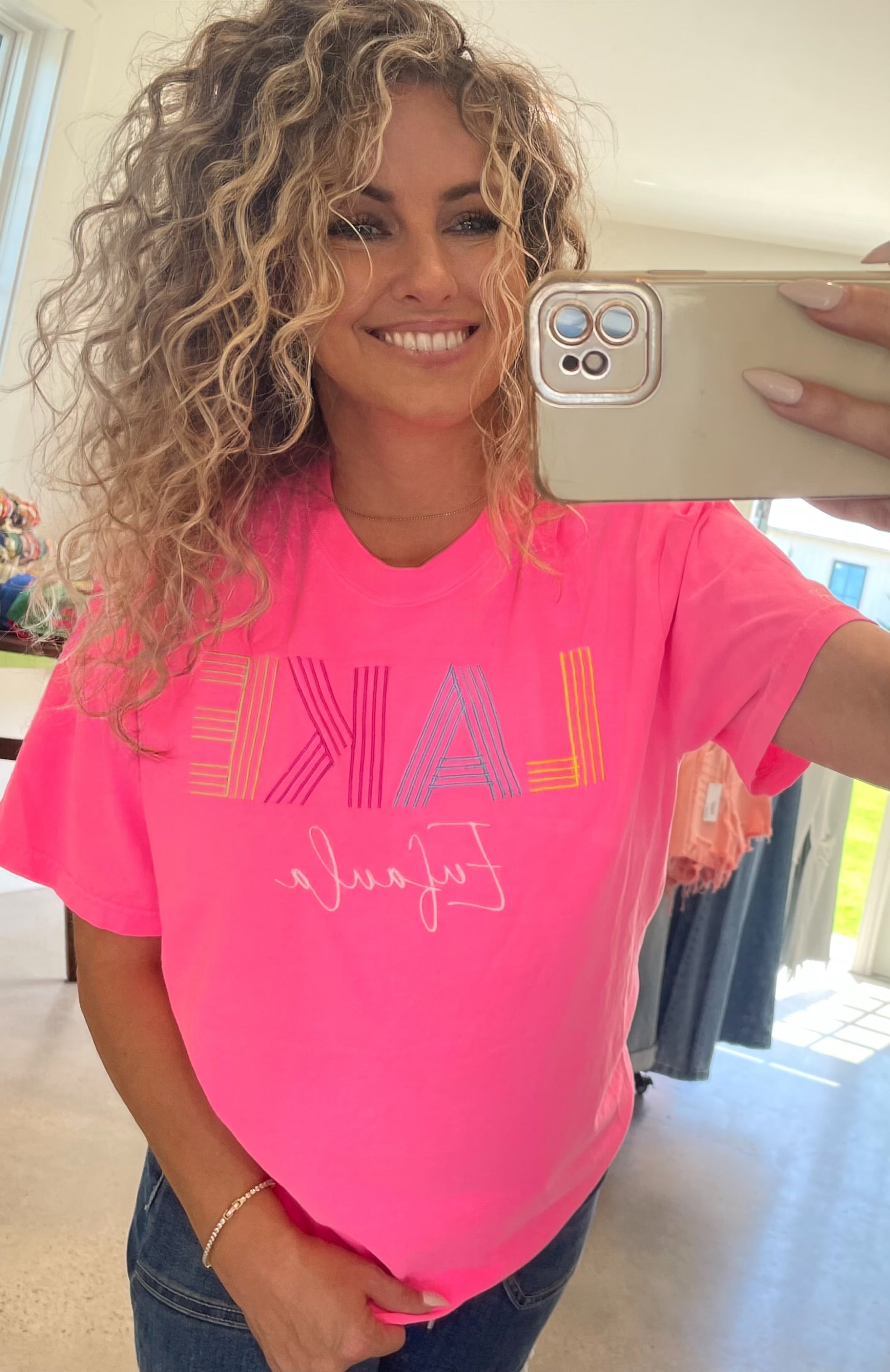 NEON Lake Eufaula Embroidery