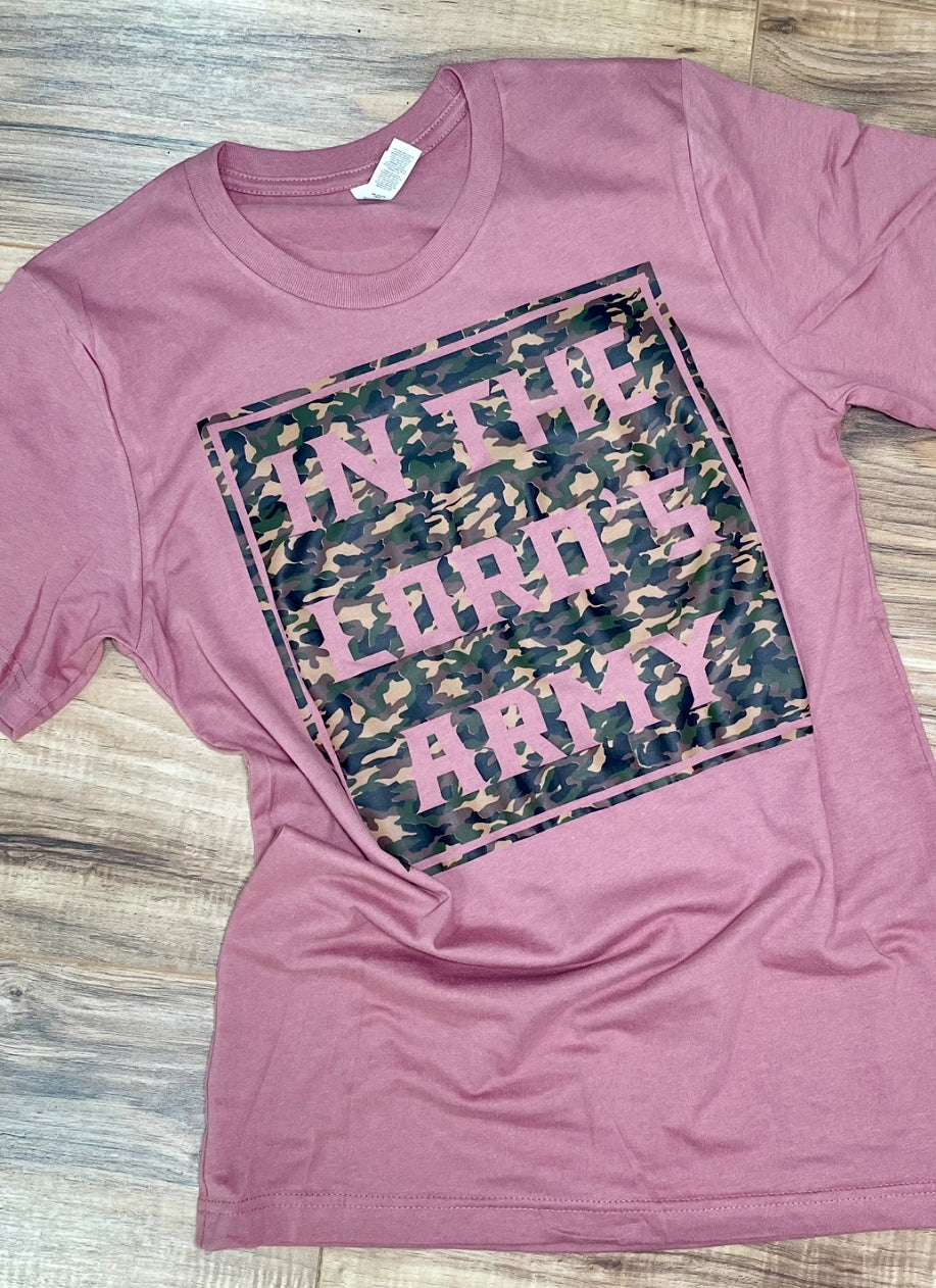 SWEET TEE -In the LORD’s Army 5/27/25