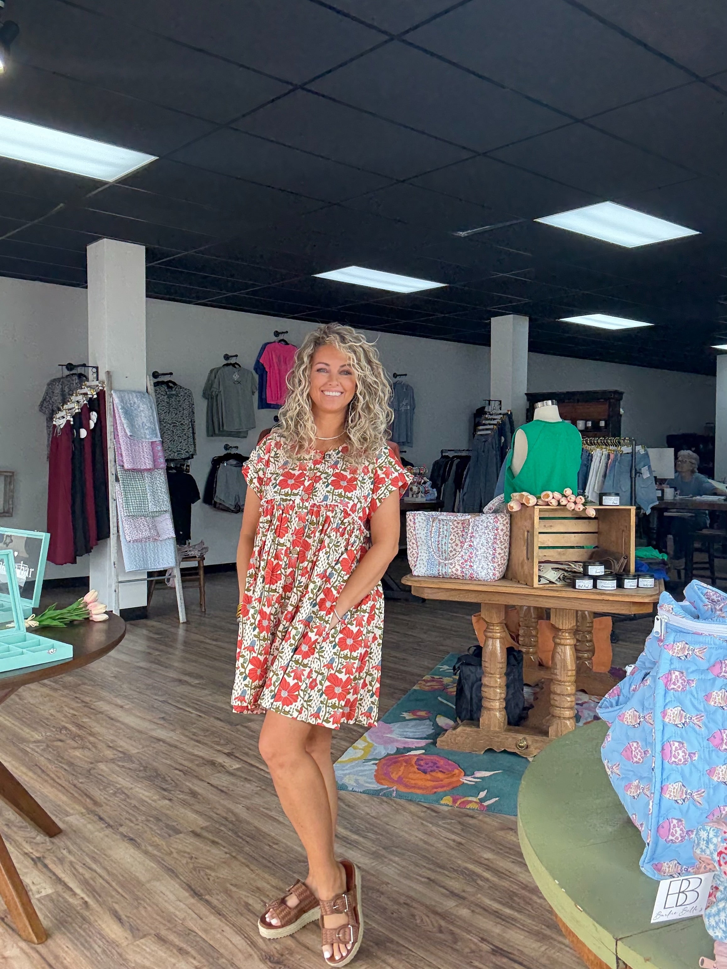 Wildflower Breeze Babydoll Dress