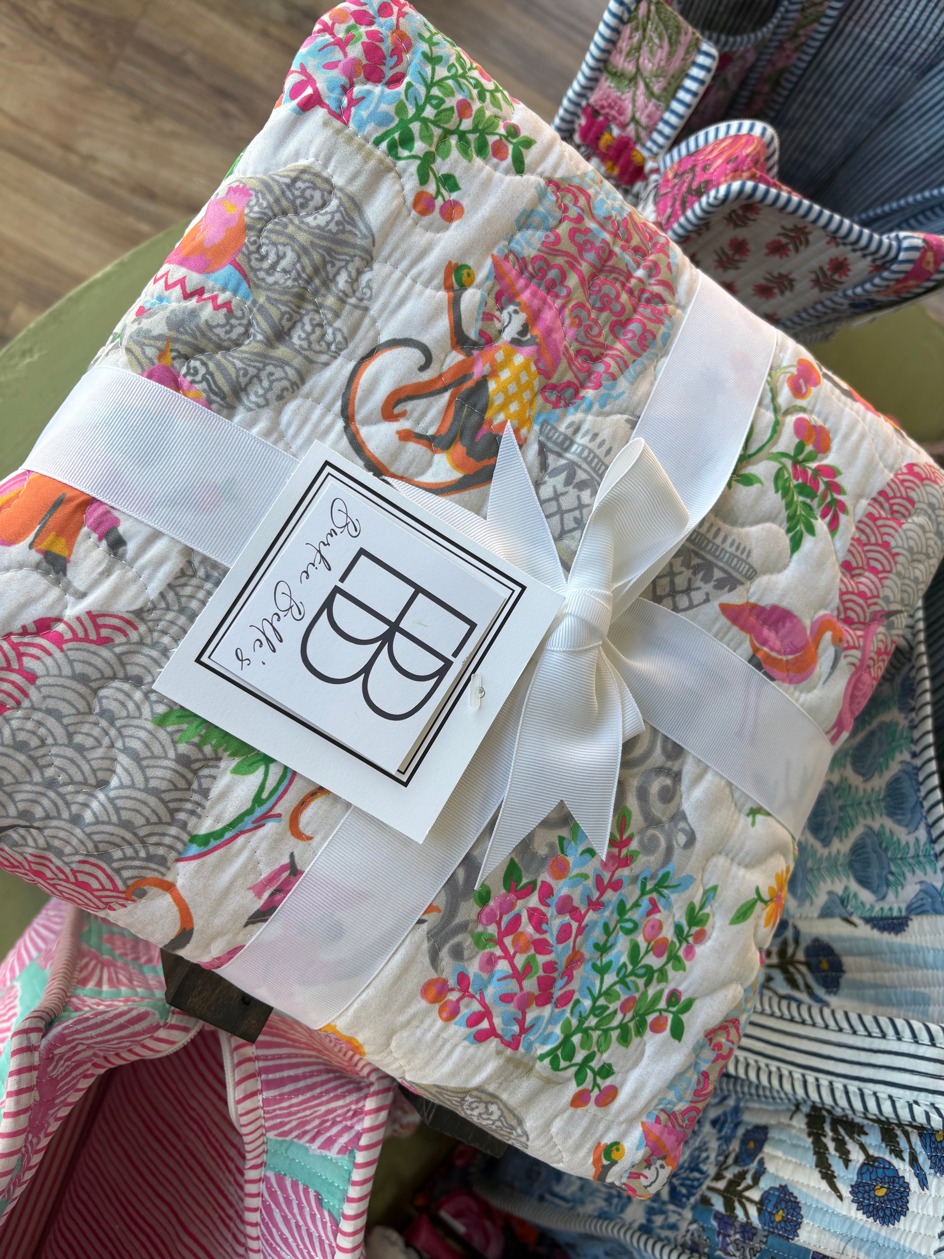 Jungle Canopy Baby Blanket