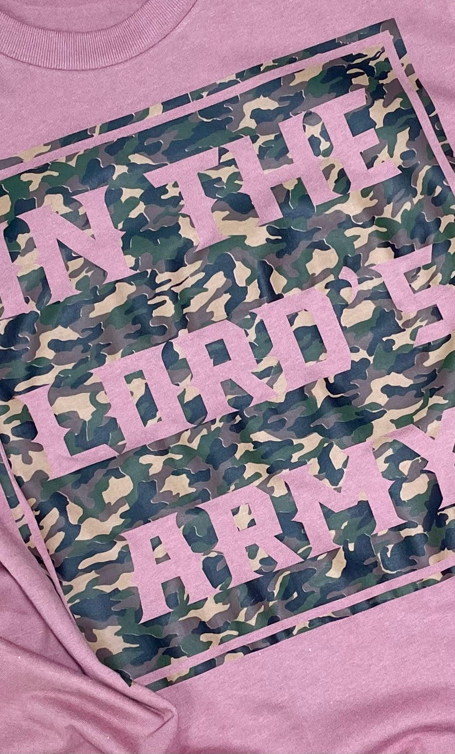 SWEET TEE -In the LORD’s Army 5/27/25