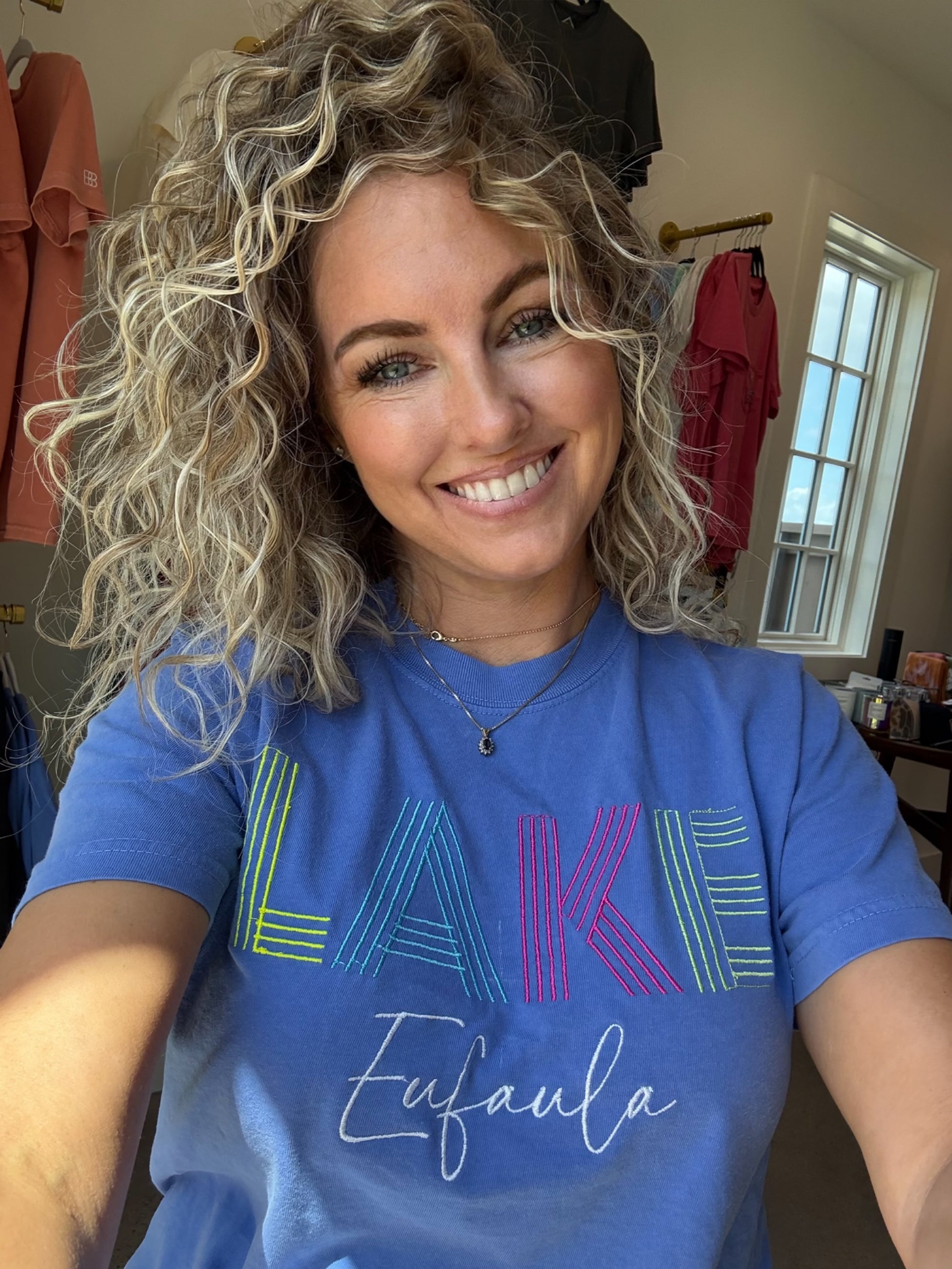 NEON Lake Eufaula Embroidery