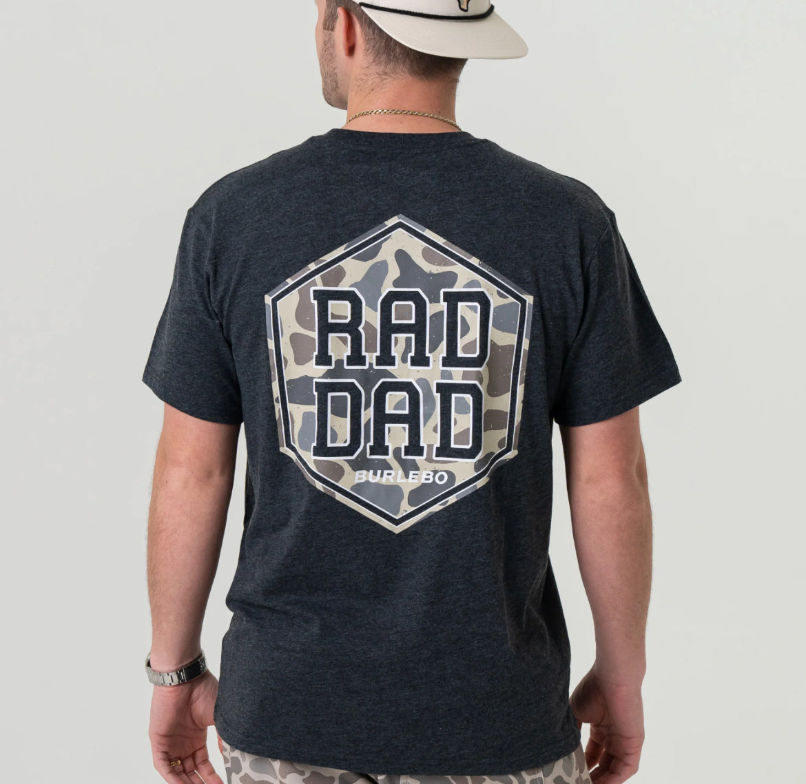 Burlebo SS - Rad Dad - Heather Black