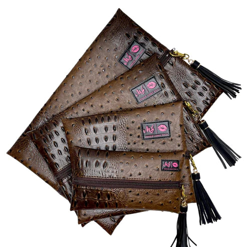 Chocolate Dune MAKEUP JUNKIE BAGS