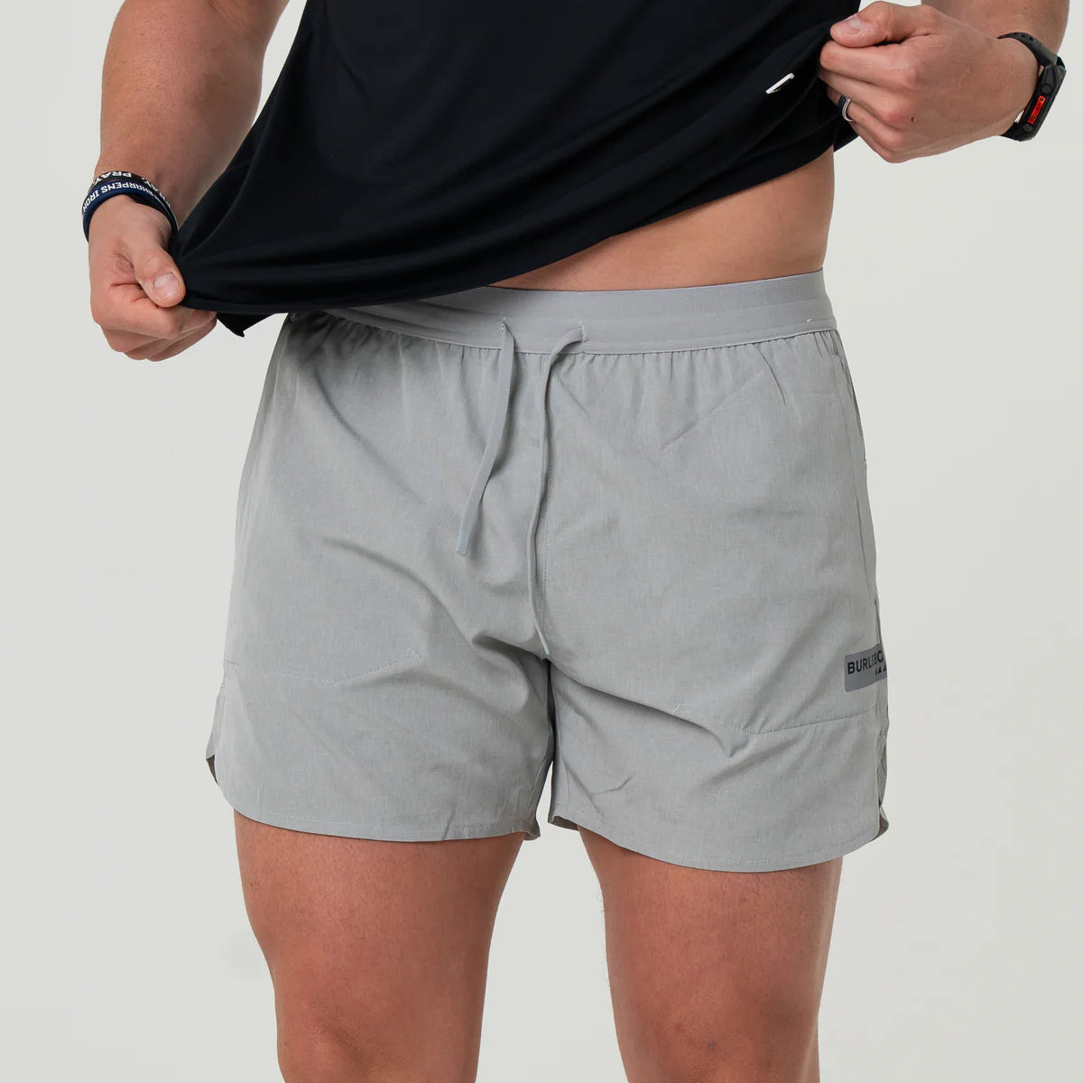 Burlebo Training Short-Light Grey