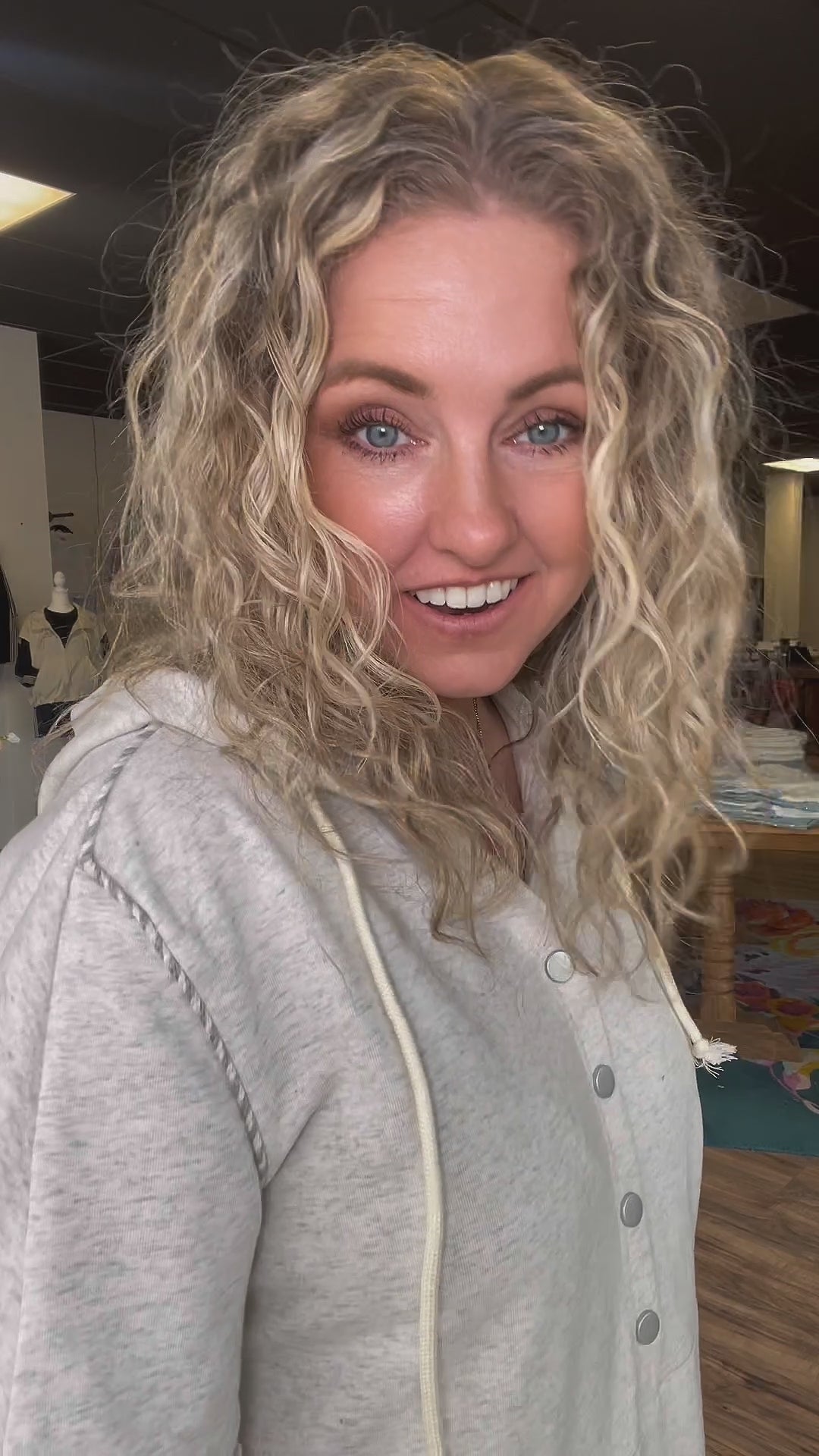 Heathered Rope Detailed Romper