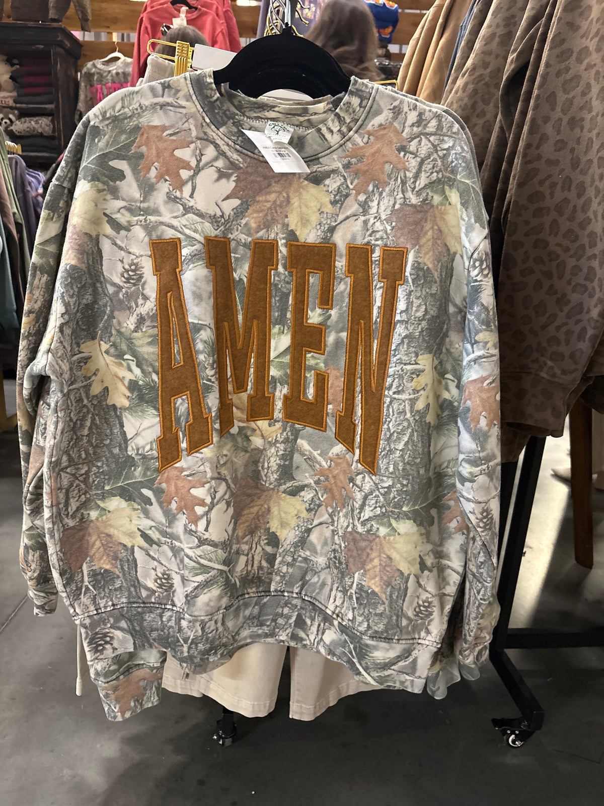 AMEN Camo Sweatshirt