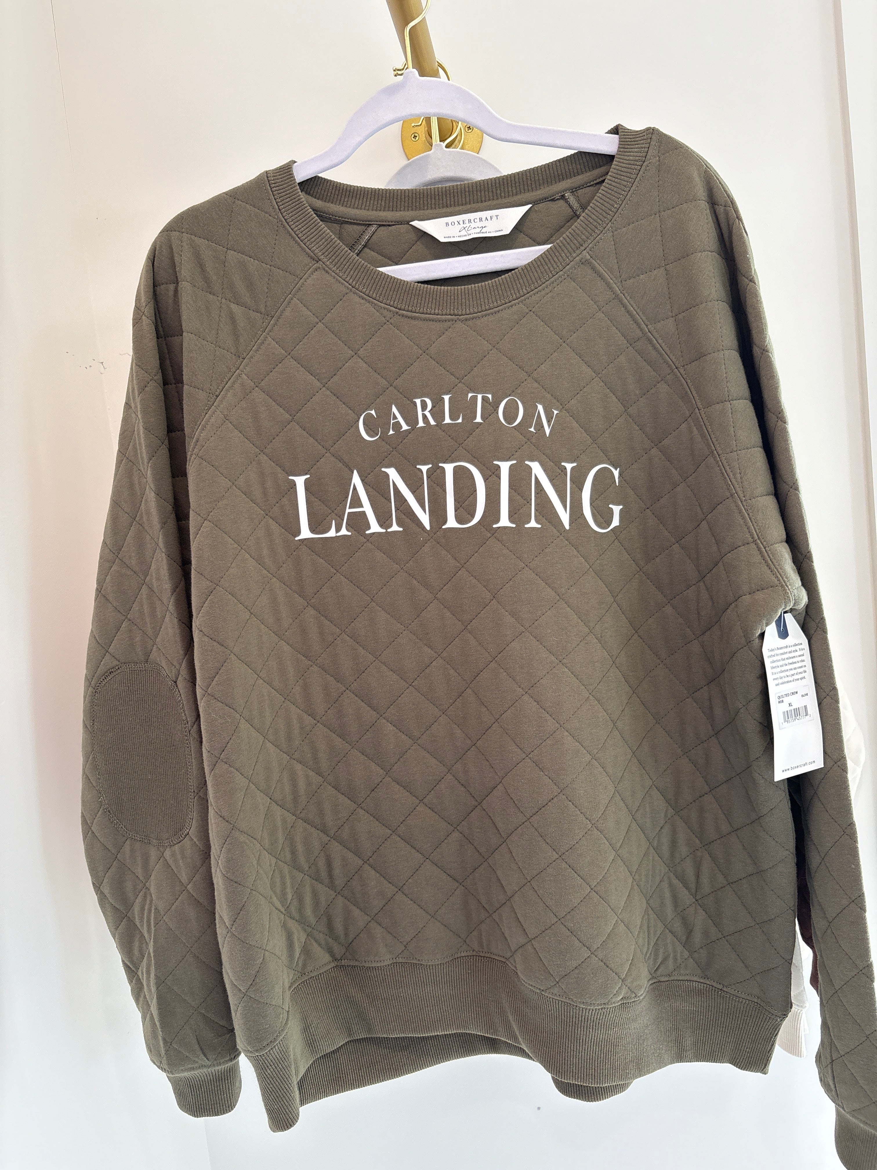 Quilted Pullover Carlton Landing