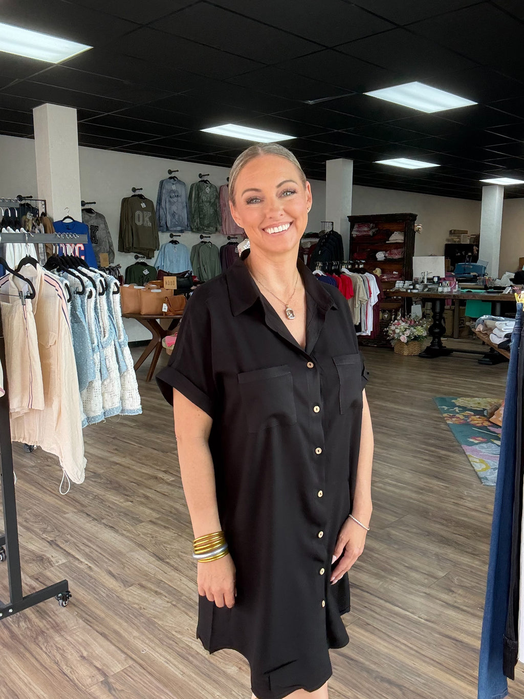 Button Dress