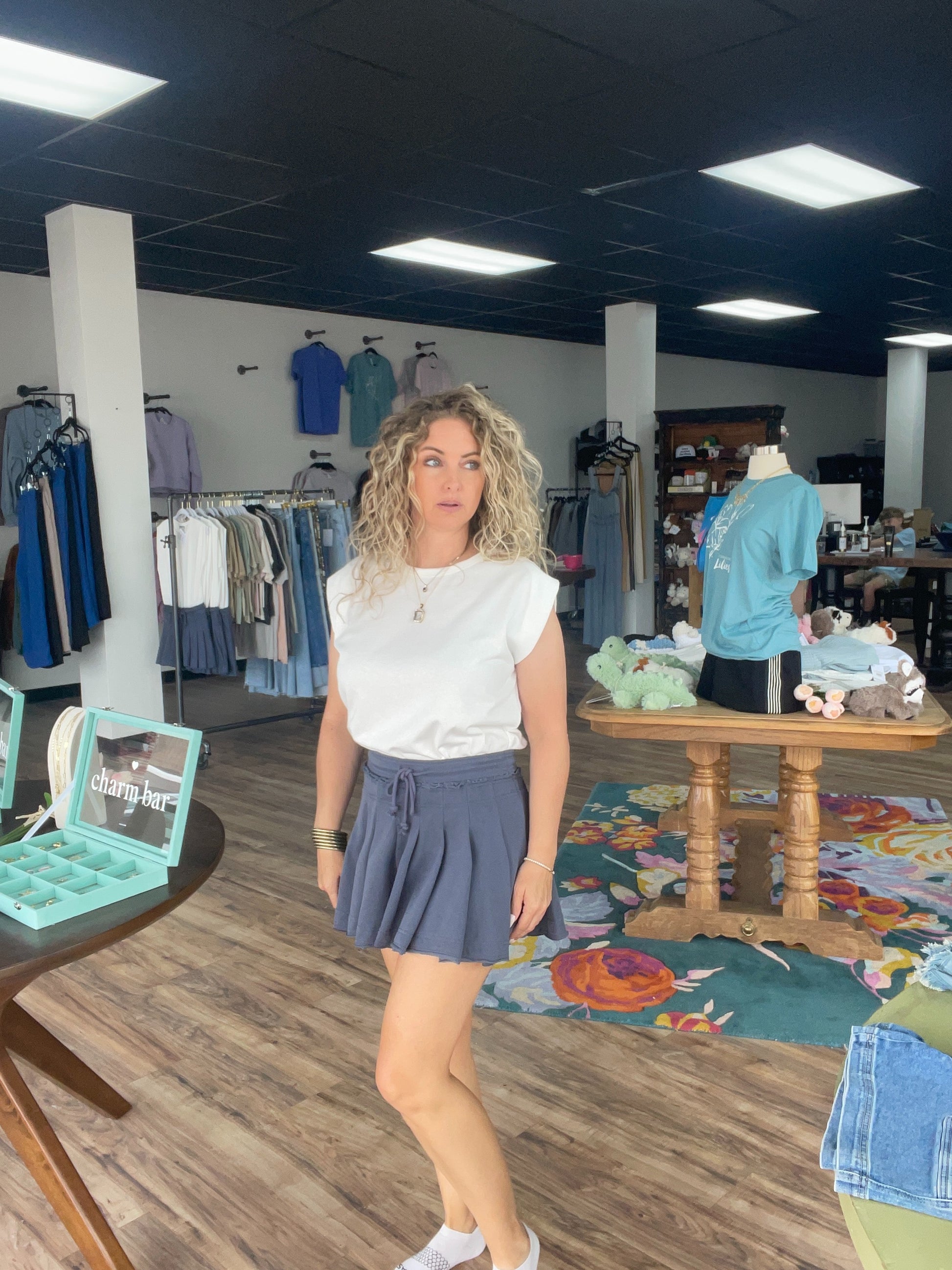 Drop Waist Knit Dress