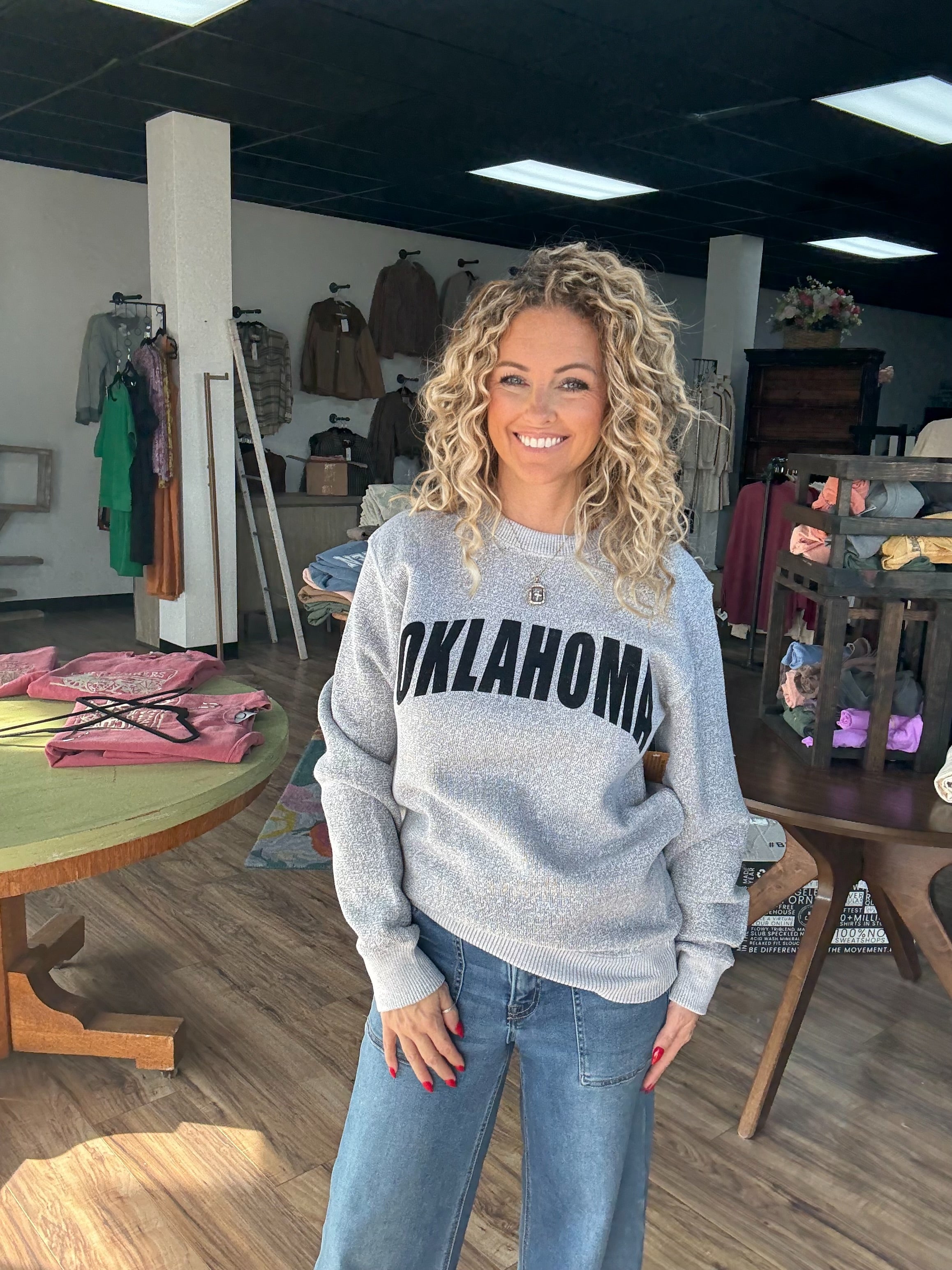Oklahoma Sweater