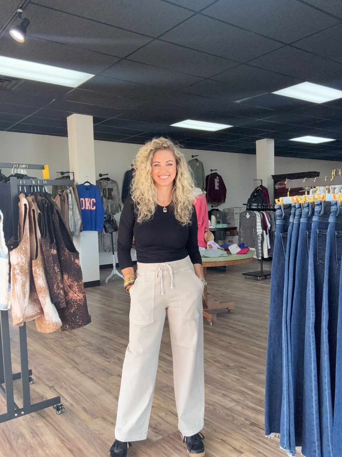 Jean Slouchy Baggy Patch Pocket