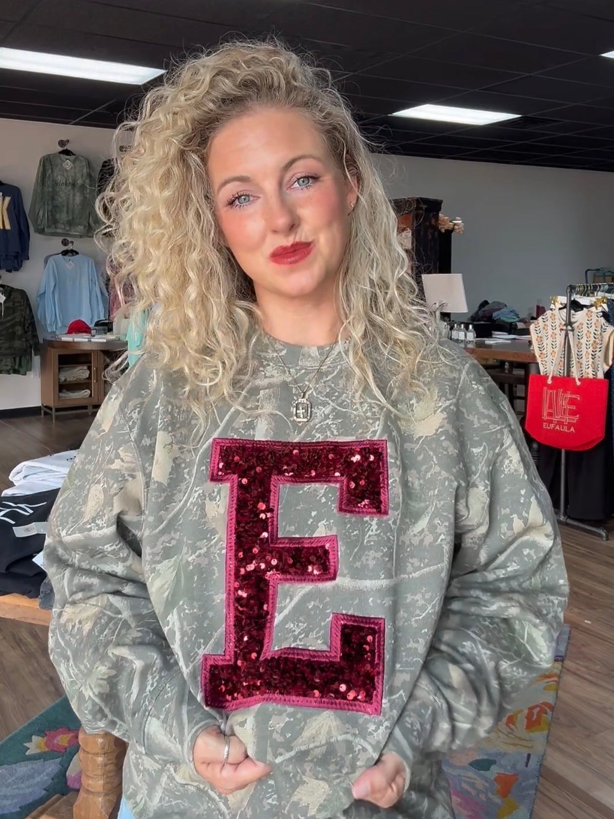Camo Sweatshirt