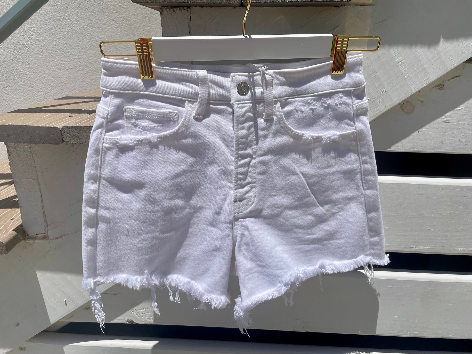 Whitney White Jean Short