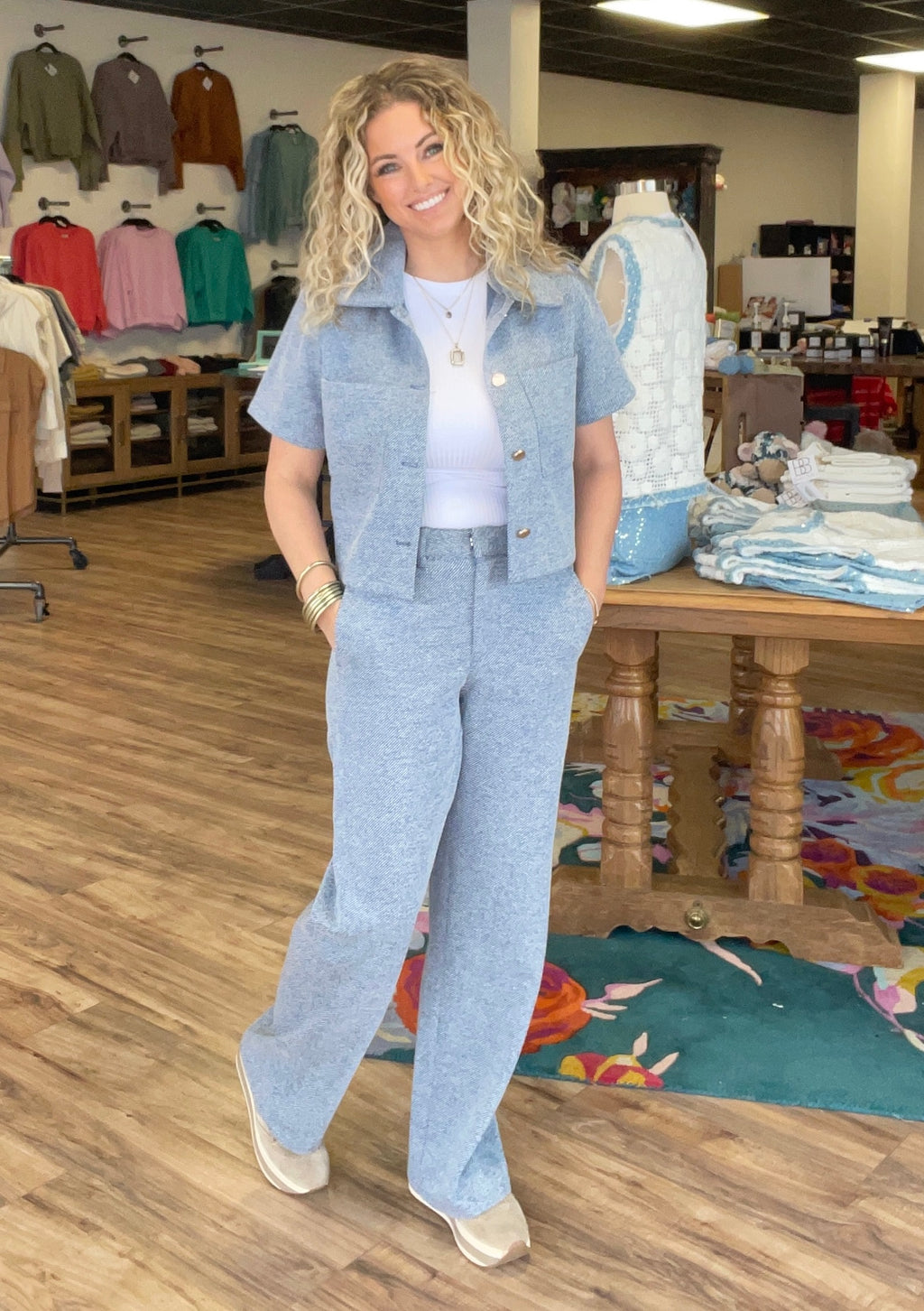 Casual Pant Set