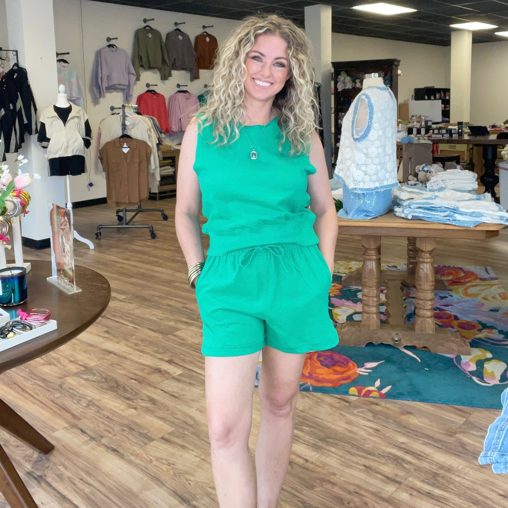 Emerald Short Set