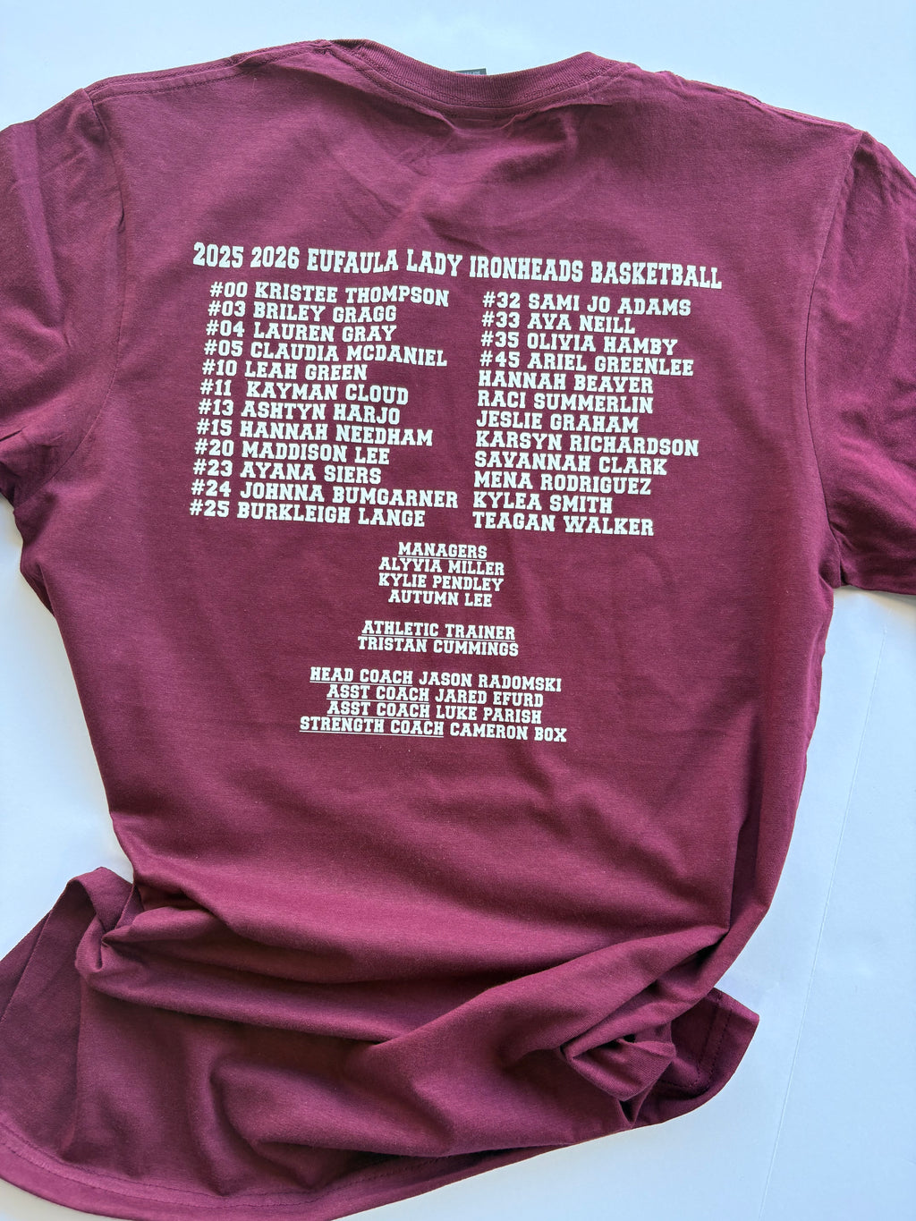 Lady Ironheads Basketball PLAYOFF tee 2026