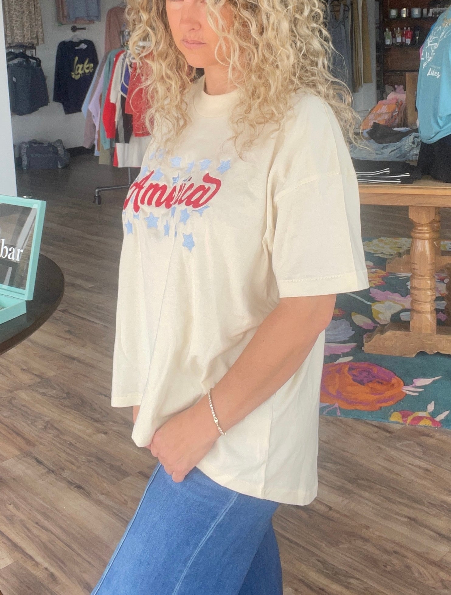 America Stars Embroidery