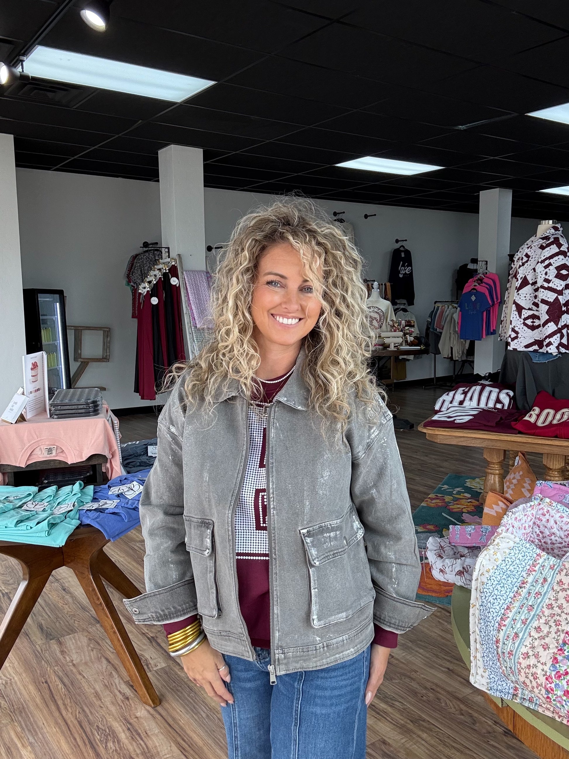 Stonewash Utility Jacket