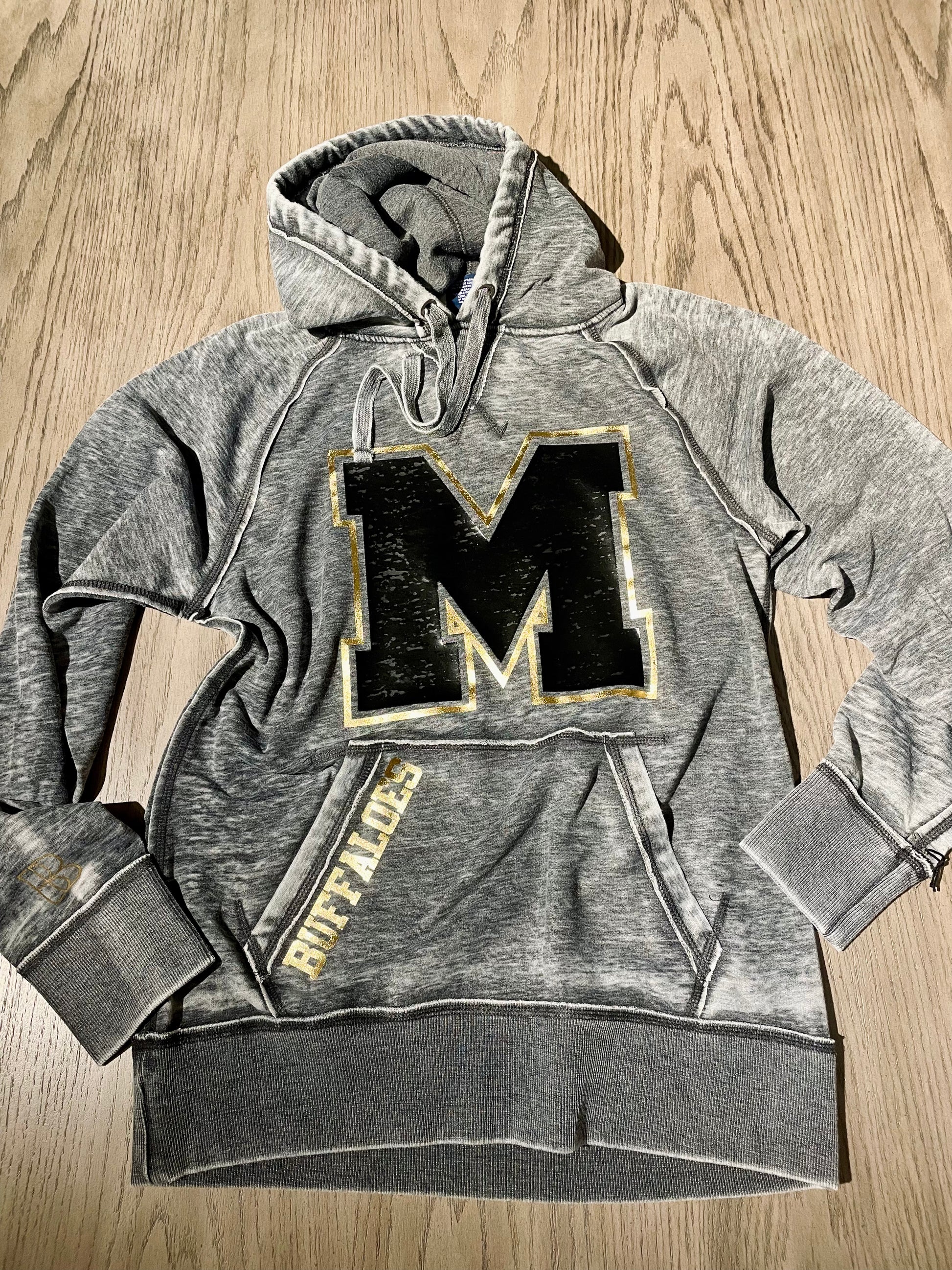 McAlester Buffaloes Vintage Hoodie