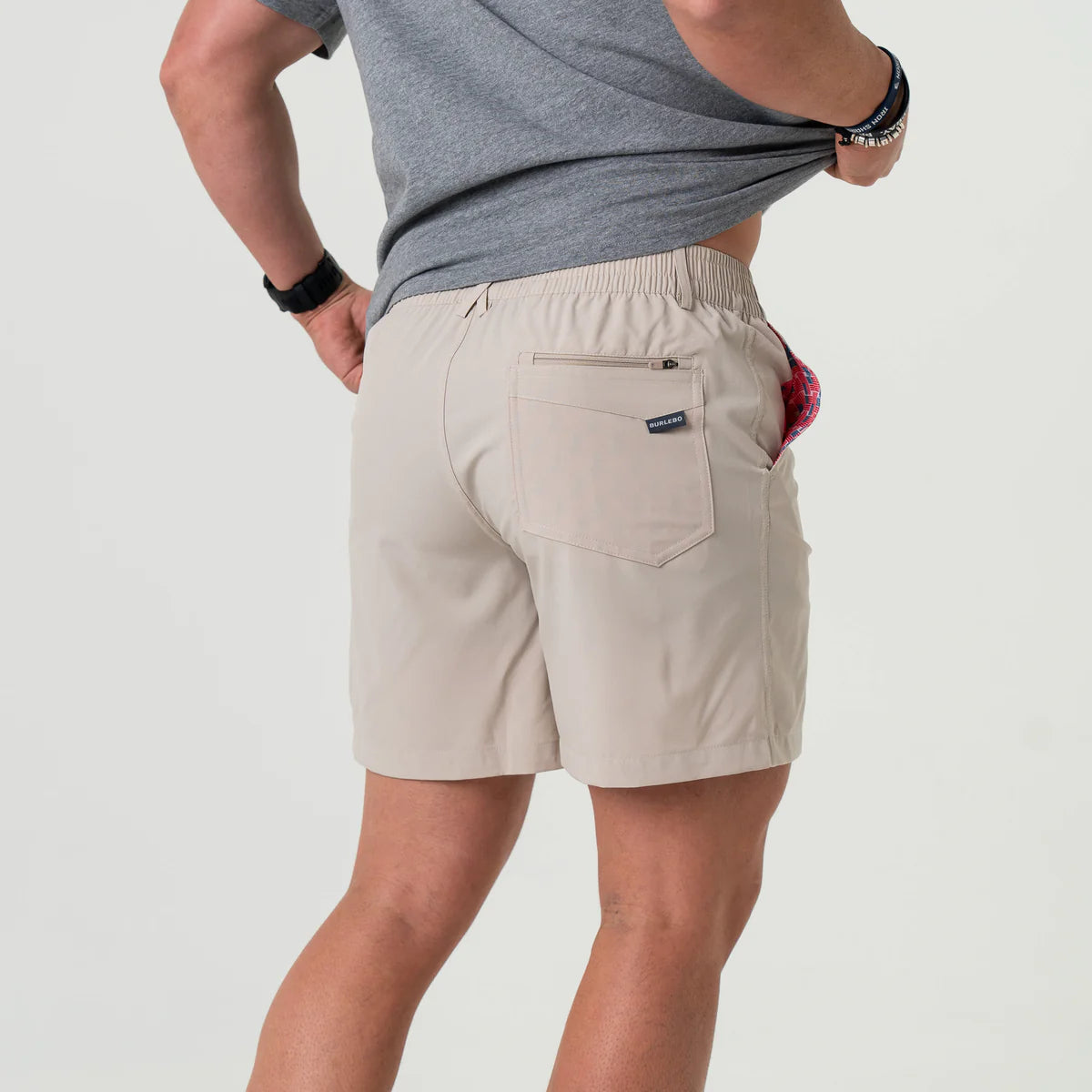 Burlebo Everyday Shorts Light Khaki