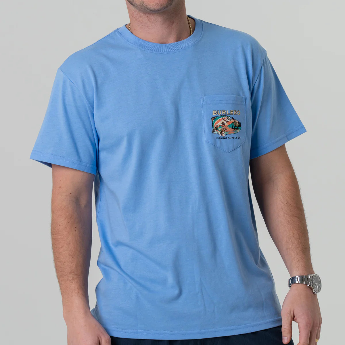 Burlebo SS-Last Cast-Heather Periwinkle