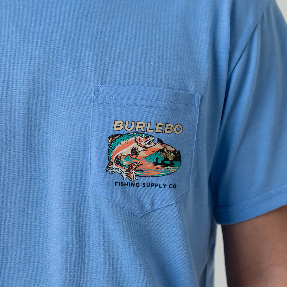 Burlebo SS-Last Cast-Heather Periwinkle