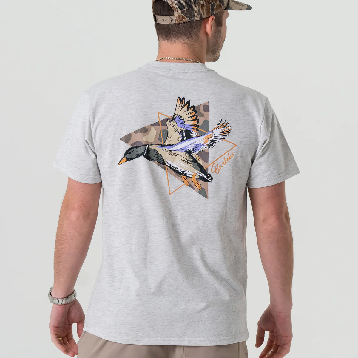 Burlebo SS-Pintail Triangle Duck-Heather Ash Grey