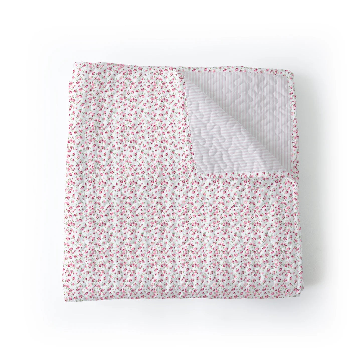 Tricia Floral Pink Baby Blanket