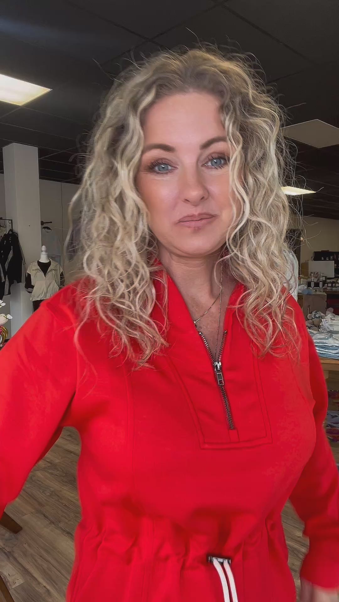 Royal Red Dress