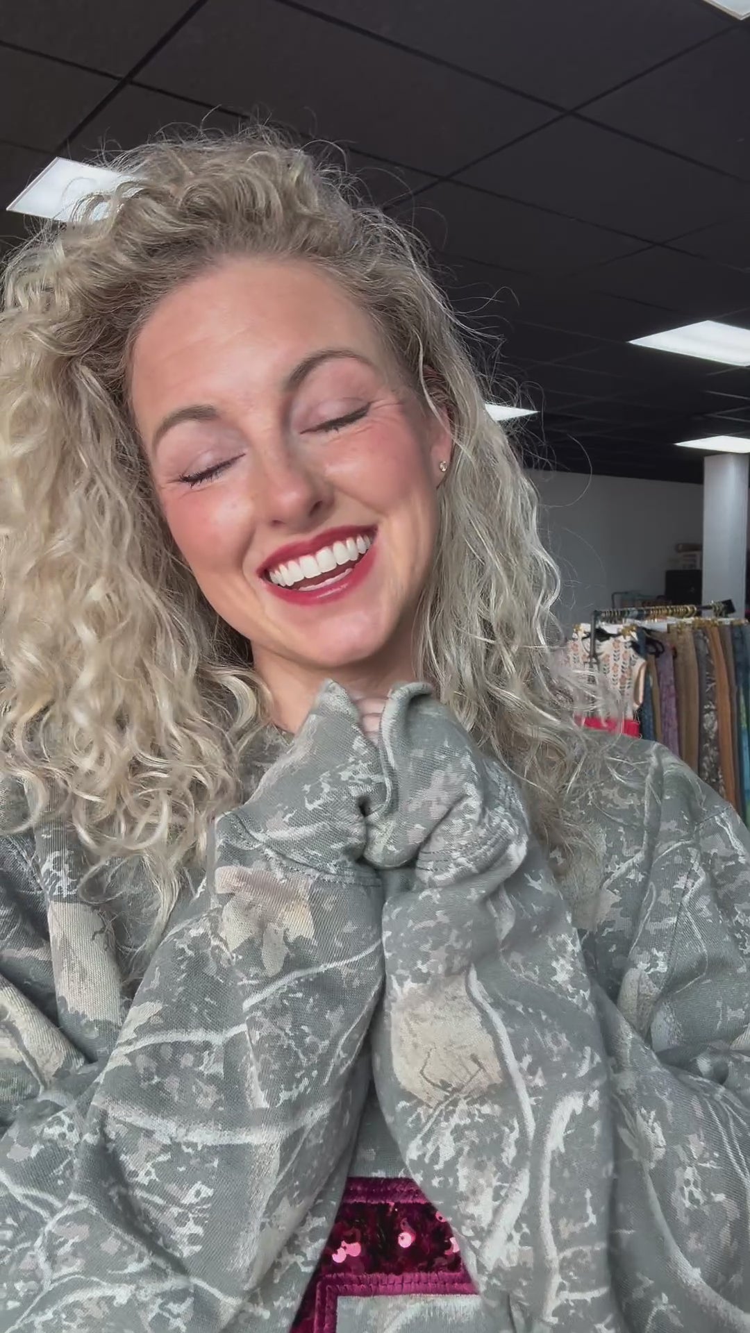 Camo Sweatshirt
